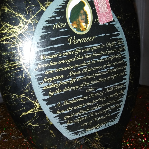 Jim Beam's 1972 Art Collection *Vermeer* bottle - Picture 6 of 7